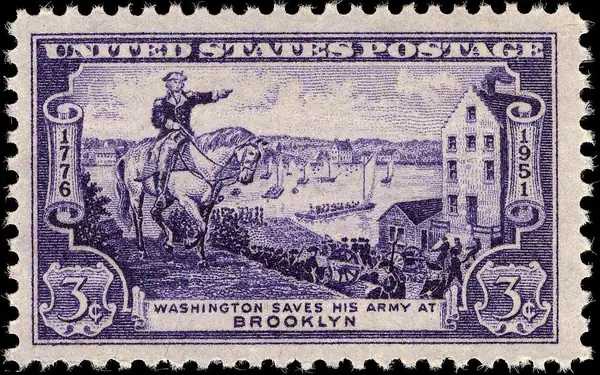 Gen George Washington Evacuating Army Fulton Ferry House