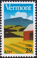 Fields & Mountains in Vermont