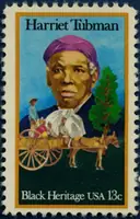Harriet Tubman & Cart Carrying Slaves