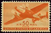 twin-motor transport plane