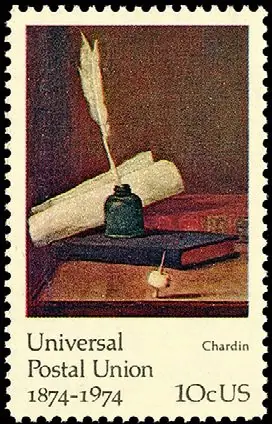 Inkwell & Quill, by Chardin