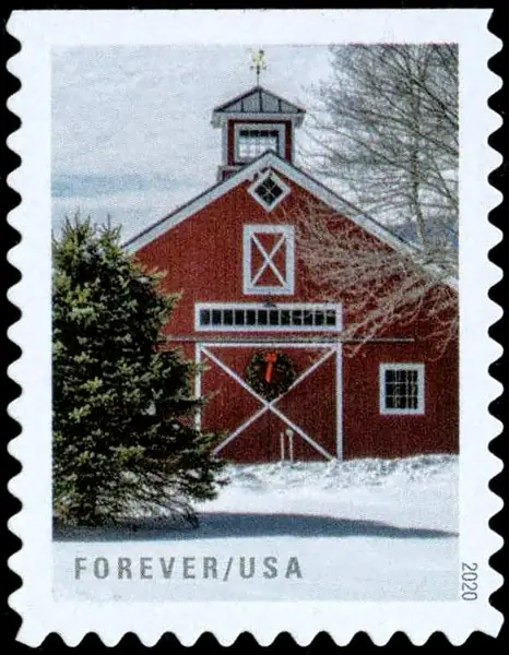 Winter scenes - Barn