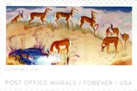 Post Office Murals - Florence, CO