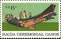 chief in canoe