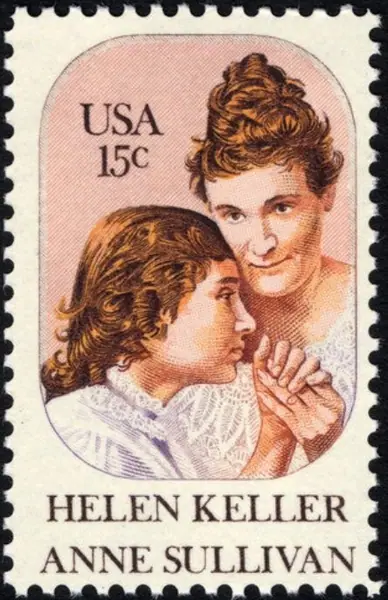 Helen Keller & Anne Sullivan