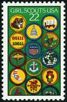 Girl Scout badges