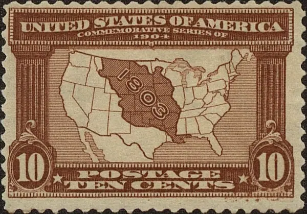 Louisiana Territory map