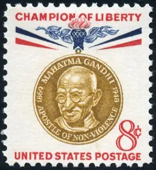 Gandhi medallion