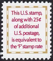 F rate equivalent