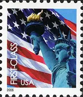 Lady Liberty & Flag (ATM)