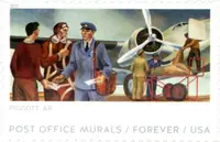 Post Office Murals - Piggott, AR