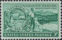 Medallion Pioneers & Washington Scene