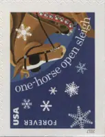 Christmas Carols - One-horse open sleigh