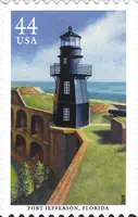 Gulf Coast Lighthouses - Fort Jefferson, Florida