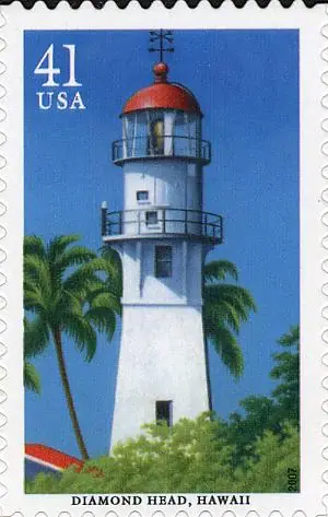 Pacific Lighthouses - Diamond Head, Hawaii