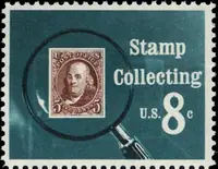 1847 Franklin under magnifying glass